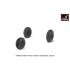 1/48 Mikoyan MiG-19S/P Farmer Wheels w/Weighted Tyres