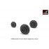 1/48 Mikoyan MiG-19S/P Farmer Wheels w/Weighted Tyres