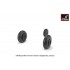 1/48 Mikoyan MiG-19S/P Farmer Wheels w/Weighted Tyres
