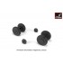 1/48 Yak-28 Wheels w/Weighted Tyres