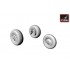 1/48 T-28 Trojan Wheels