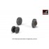1/48 F-100D Super Sabre Wheels w/Weighted Tyres