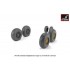 1/48 BAC TSR.2 Wheels w/Weighted Tyres Type "A"