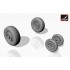 1/72 Mikoyan MiG-23/23P (Early) Wheels