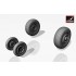 1/72 Mikoyan MiG-23/23P (Early) Wheels