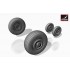 1/72 Mikoyan MiG-23/23P (Early) Wheels
