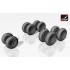 1/72 Antonov An-10 Cat/An-12 Cub Wheels for Roden kits