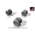 1/72 Antonov An-24 Coke/An-30 Clank Wheels