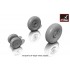 1/72 Iljushin IL-28 Beagle Weighted Wheels