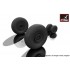1/72 Iljushin IL-28 Beagle Weighted Wheels