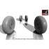 1/72 Iljushin IL-28 Beagle Weighted Wheels
