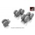 1/72 Tupolev Tu-128 Wheels