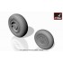 1/72 Tupolev Tu-134 Wheels