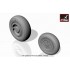 1/72 Tupolev Tu-134 Wheels