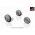 1/72 Antonov An-28 Cash Wheels w/Weighted Tyres