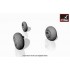 1/72 Antonov An-28 Cash Wheels w/Weighted Tyres