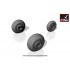 1/72 Antonov An-28 Cash Wheels w/Weighted Tyres