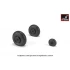 1/72 Iljushin IL-2 Bark (Late) Wheels w/Weighted Tyres