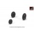 1/72 Antonov An-2/An-3 Colt Wheels w/Weighted Tyres
