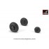1/72 Antonov An-2/An-3 Colt Wheels w/Weighted Tyres