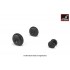 1/72 Mil Mi-6 Hook Wheels w/Weighted Tyres