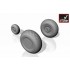 1/72 Douglas A-20C Boston Wheels (Mid)