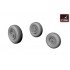 1/72 F-35A Lightning-II Wheels