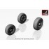 1/72 Northrop F-5E/F Tiger-II Wheels