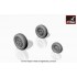1/72 F-22 Raptor Weighted Wheels 