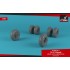 1/72 CH-47 Chinook Wheels