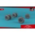 1/72 CH-47 Chinook Wheels