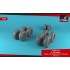 1/72 Rockwell B-1B Lancer Wheels w/Weighted Tires (Early)