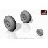 1/72 Dehavilland DH.98 "Mosquito" Wheels