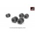1/72 Transall C-160 Wheels w/Weighted Tyres