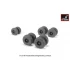 1/72 Transall C-160 Wheels w/Weighted Tyres