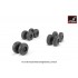 1/72 Transall C-160 Wheels w/Weighted Tyres