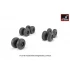 1/72 Transall C-160 Wheels w/Weighted Tyres