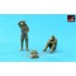 1/72 WWII RAF Crewmen In High Altitude Outfit - "Waiting..." (2 figures)