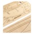 1/56 Pen Duick Easy Wooden Kit with Glue, Brush, Paints, Stand