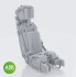 1/48 Jaguar Gr.1/Gr.1A M.B.Type 9B Mk.3 Ejection Seat Excluding Seat Belts for Airfix kit