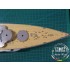 1/350 IJN Battleship Nagato Wooden Deck for Hasegawa kit #40024