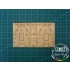 1/350 WWII German Zerstorer Z-43 1944 Wooden Deck for Trumpeter kit #05323