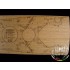 1/350 HMS Prince of Wales Wooden Deck for Tamiya kit #78011