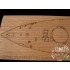 1/350 HMS Dreadnought Wooden Deck for Zvezda kit #9039