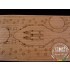 1/350 HMS Dreadnought Wooden Deck for Zvezda kit #9039