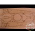 1/350 HMS Dreadnought Wooden Deck for Zvezda kit #9039