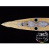 1/350 HMS Dreadnought Wooden Deck for Zvezda kit #9039