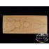 1/350 HMS Warspite Wooden Deck for Academy kit #14105