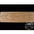 1/350 Borodino/Oriol Russian Battleship Wooden Deck for Zvezda kit #9027
