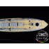 1/350 Borodino/Oriol Russian Battleship Wooden Deck for Zvezda kit #9027